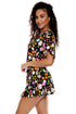Luli Fama Luli'S Secret Garden Playera V Neck Ruffle Dress